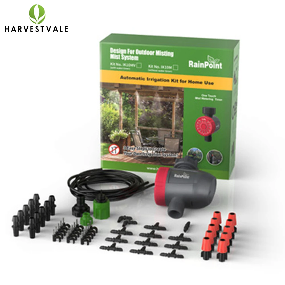 HV rainpoint Garden Timer Automatic Irrigation Atomization System Cool Down Added Wet Remove Dust Family Garden Irrigation
HV rainpoint Garden Timer Automatic Irrigation Atomization System Cool Down Added Wet Remove Dust Family Garden Irrigation