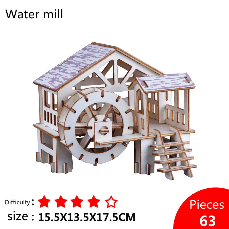 Водяная мельница DIY 3D собранная лазерная резка деревянная Сова головоломка подарок для детей Детская Модель Строительный комплект для животных Популярная игрушка
Водяная мельница DIY 3D собранная лазерная резка деревянная Сова головоломка подарок для детей Детская Модель Строительный комплект для животных Популярная игрушка