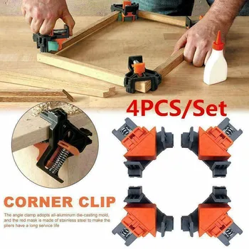 4Pcs 90 Degree Right Angle Corner Clip Clamp Carpenter Woodworking Hand Tools SP99
4Pcs 90 Degree Right Angle Corner Clip Clamp Carpenter Woodworking Hand Tools SP99