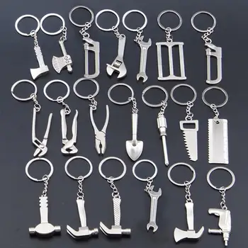 Fashion Tools Keychains Spanner,Hammer,Saw,Axe,Wrench,Electrodrill,Scissors Alloy Pendants with Chains useful Key chains
Fashion Tools Keychains Spanner,Hammer,Saw,Axe,Wrench,Electrodrill,Scissors Alloy Pendants with Chains useful Key chains