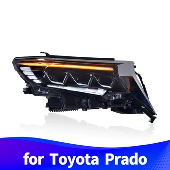 Headlight Assembly for Toyota Land Cruiser Prado LED daytime running light LED sequential turn signal Full LED light source
Headlight Assembly for Toyota Land Cruiser Prado LED daytime running light LED sequential turn signal Full LED light source