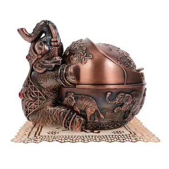 1Pc Creative Elephant Ashtray Exquisite Cigarette Ashtray Cigarette Butt Container Metal Ashtray for Bedroom Living Room
1Pc Creative Elephant Ashtray Exquisite Cigarette Ashtray Cigarette Butt Container Metal Ashtray for Bedroom Living Room
