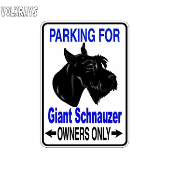 Volkrays Cartoon Car Sticker Giant Schnauzer Dog Hipster Animal Accessories Reflective Waterproof Sunscreen PVC Decal,13cm*9cm
Volkrays Cartoon Car Sticker Giant Schnauzer Dog Hipster Animal Accessories Reflective Waterproof Sunscreen PVC Decal,13cm*9cm