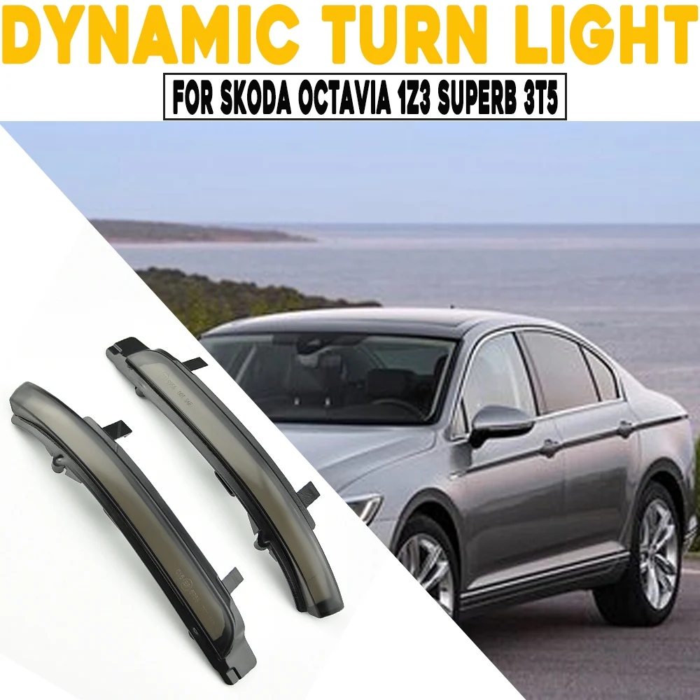 For Skoda Octavia MK2 1Z3 1Z5 MK2 3T4 3T5 Dynamic Turn Signal Lamp LED Side Wing Rearview Mirror Indicator Blinker Light
For Skoda Octavia MK2 1Z3 1Z5 MK2 3T4 3T5 Dynamic Turn Signal Lamp LED Side Wing Rearview Mirror Indicator Blinker Light
