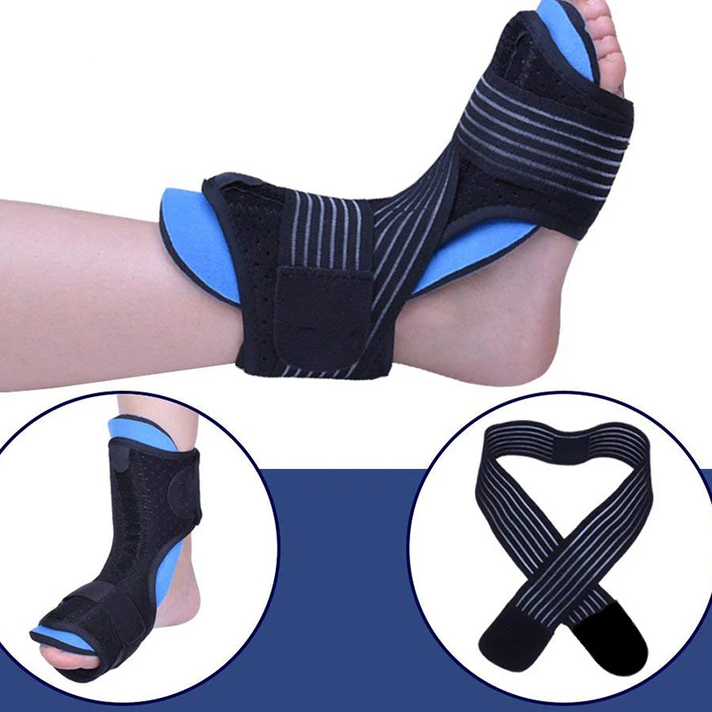 Plantar Fasciitis Night Splint + Ball Practical Best Selling Arch Sprain Memory Cotton Aluminum Relieves Achilles Tendon | Спорт и