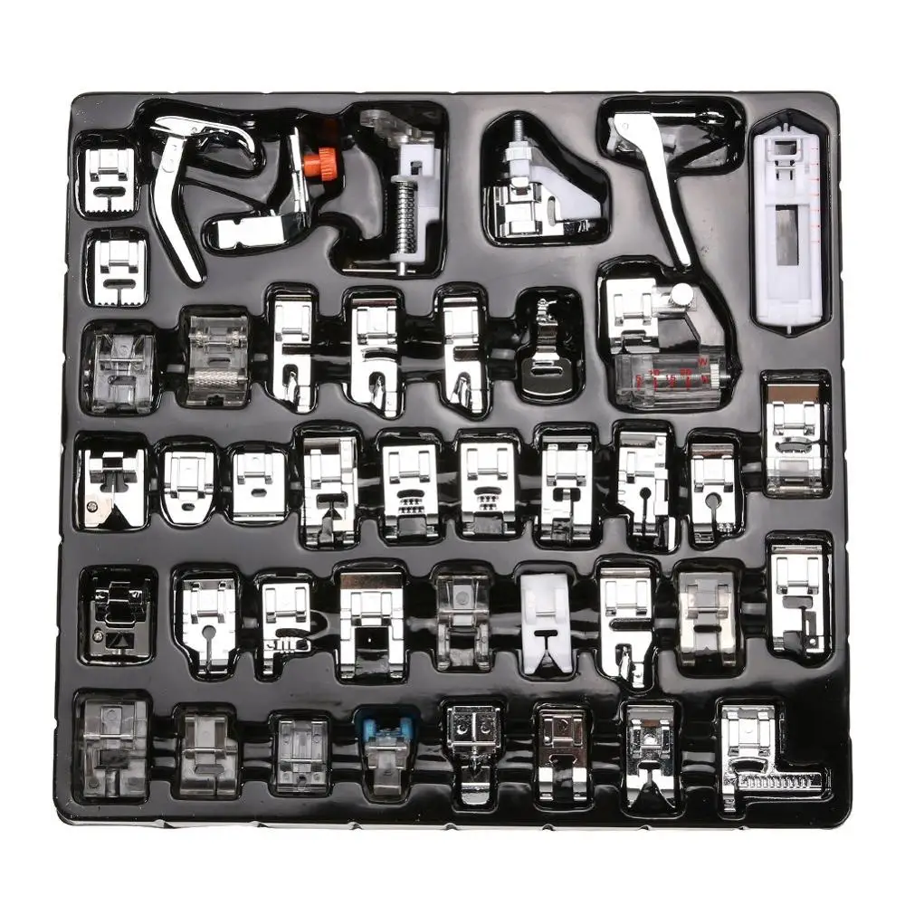 42/48/52pcs Hot Domestic Sewing Machine Presser Foot Set Sewing Machine Feet Sewing Accessories&Prop Kits For Brother Singer
42/48/52pcs Hot Domestic Sewing Machine Presser Foot Set Sewing Machine Feet Sewing Accessories&Prop Kits For Brother Singer