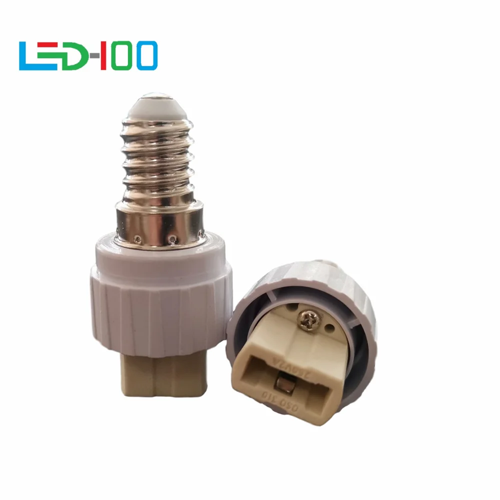 NEW E14 TO G9 adapter Conversion socket High quality material fireproof material socket adapter
NEW E14 TO G9 adapter Conversion socket High quality material fireproof material socket adapter