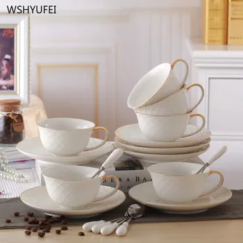 coffee mug court light luxury gold bone china lace plaid afternoon tea milk coffee cup saucer ceramic set
coffee mug court light luxury gold bone china lace plaid afternoon tea milk coffee cup saucer ceramic set