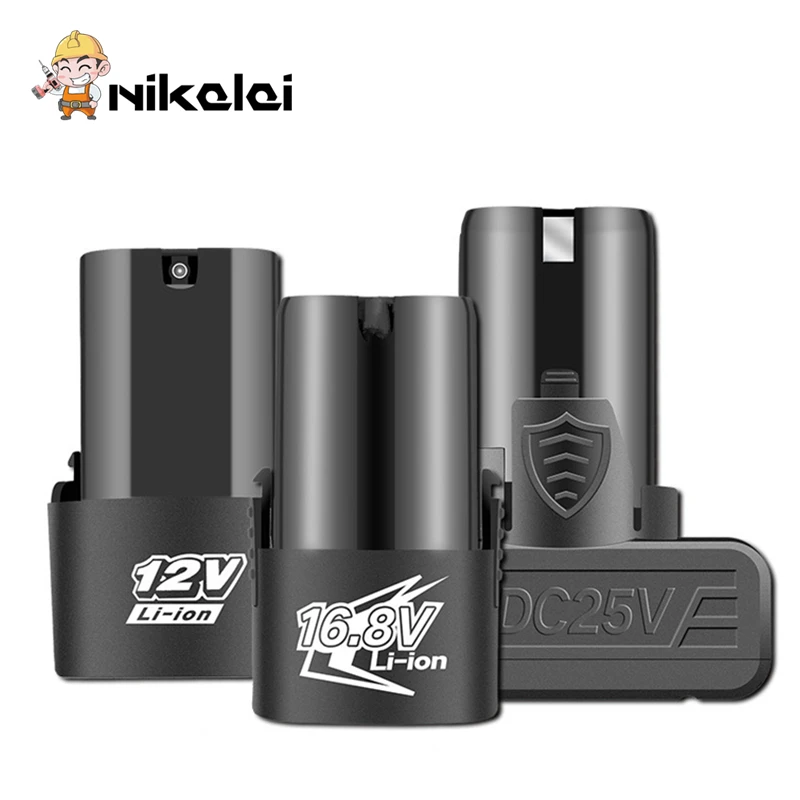 Аккумуляторная батарея для электрического шуруповерта, 12 В, 25 в, 18650 перезаряжаемая литиевая батарея 16,8 в, бытовая электрическая дрель, литиевая батарея 
Аккумуляторная батарея для электрического шуруповерта, 12 В, 25 в, 18650 перезаряжаемая литиевая батарея 16,8 в, бытовая электрическая дрель, литиевая батарея