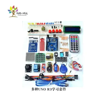 UNO R3 Learning Kit Upgraded Aro Starter Kit Stepper Motor Learning Kit with Box
UNO R3 Learning Kit Upgraded Aro Starter Kit Stepper Motor Learning Kit with Box