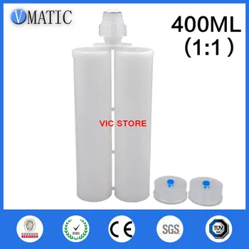 High Quality Two Component Cartridge 1:1 For 400ml/cc Dispensing Dispenser Gun Cartridge With Static Mixer
High Quality Two Component Cartridge 1:1 For 400ml/cc Dispensing Dispenser Gun Cartridge With Static Mixer