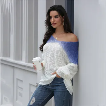 Knitted Cute Sweaters for Women Pullovers Jumper Hollow Out Winter Ladies Sweaters Pullover Soft Loose Top Knitwear Female
Knitted Cute Sweaters for Women Pullovers Jumper Hollow Out Winter Ladies Sweaters Pullover Soft Loose Top Knitwear Female