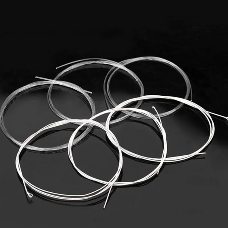 String 6Pcs/Set Strings Guitar Universal Super Light Metal Set Nylon Acoustic Silver Plating Folk Music Replacement
String 6Pcs/Set Strings Guitar Universal Super Light Metal Set Nylon Acoustic Silver Plating Folk Music Replacement