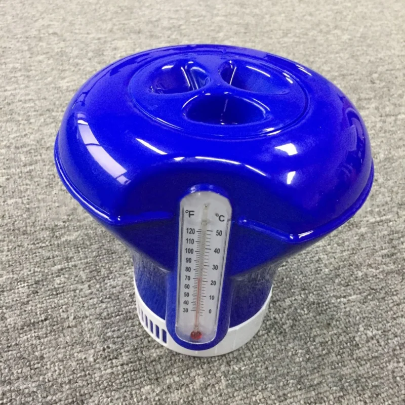 Swimming Pool Floating Raft Floating Pill 8 Inch 300G With Thermometer Floating Applicator Disinfect The Water
Swimming Pool Floating Raft Floating Pill 8 Inch 300G With Thermometer Floating Applicator Disinfect The Water