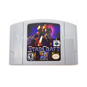 Star Craft 64 Bit Video Game Cartridge Card for Nintendo 64 Console English Language EUR PAL Version 
Star Craft 64 Bit Video Game Cartridge Card for Nintendo 64 Console English Language EUR PAL Version