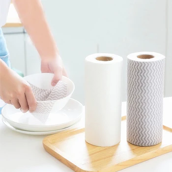 50 Pcs/Roll Non-woven Cleaning Cloth Disposable Kitchen Washing Cloth Multi-functional Eco-friendly Rags Wiping Washing Dishes
50 Pcs/Roll Non-woven Cleaning Cloth Disposable Kitchen Washing Cloth Multi-functional Eco-friendly Rags Wiping Washing Dishes