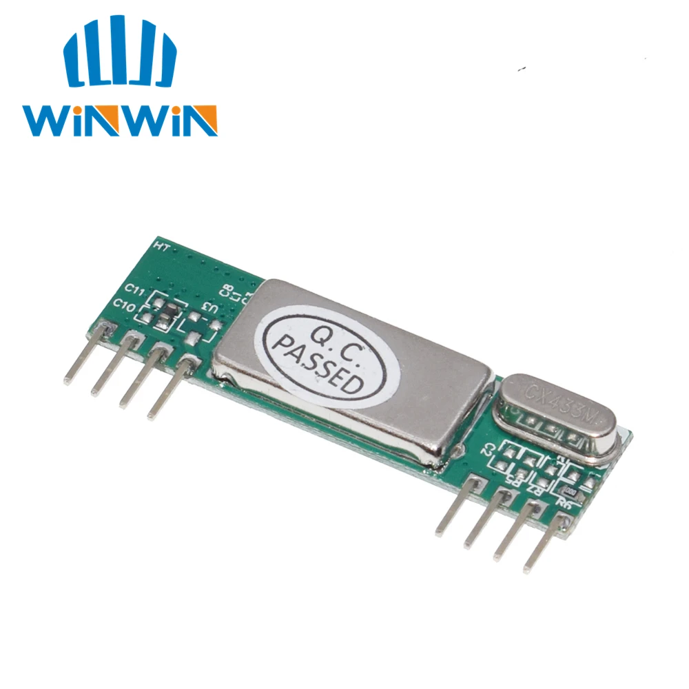 DC3V-5.5V RXB6 433Mhz RF Superheterodyne Wireless Receiver Module for Arduino/ARM/AVR
DC3V-5.5V RXB6 433Mhz RF Superheterodyne Wireless Receiver Module for Arduino/ARM/AVR