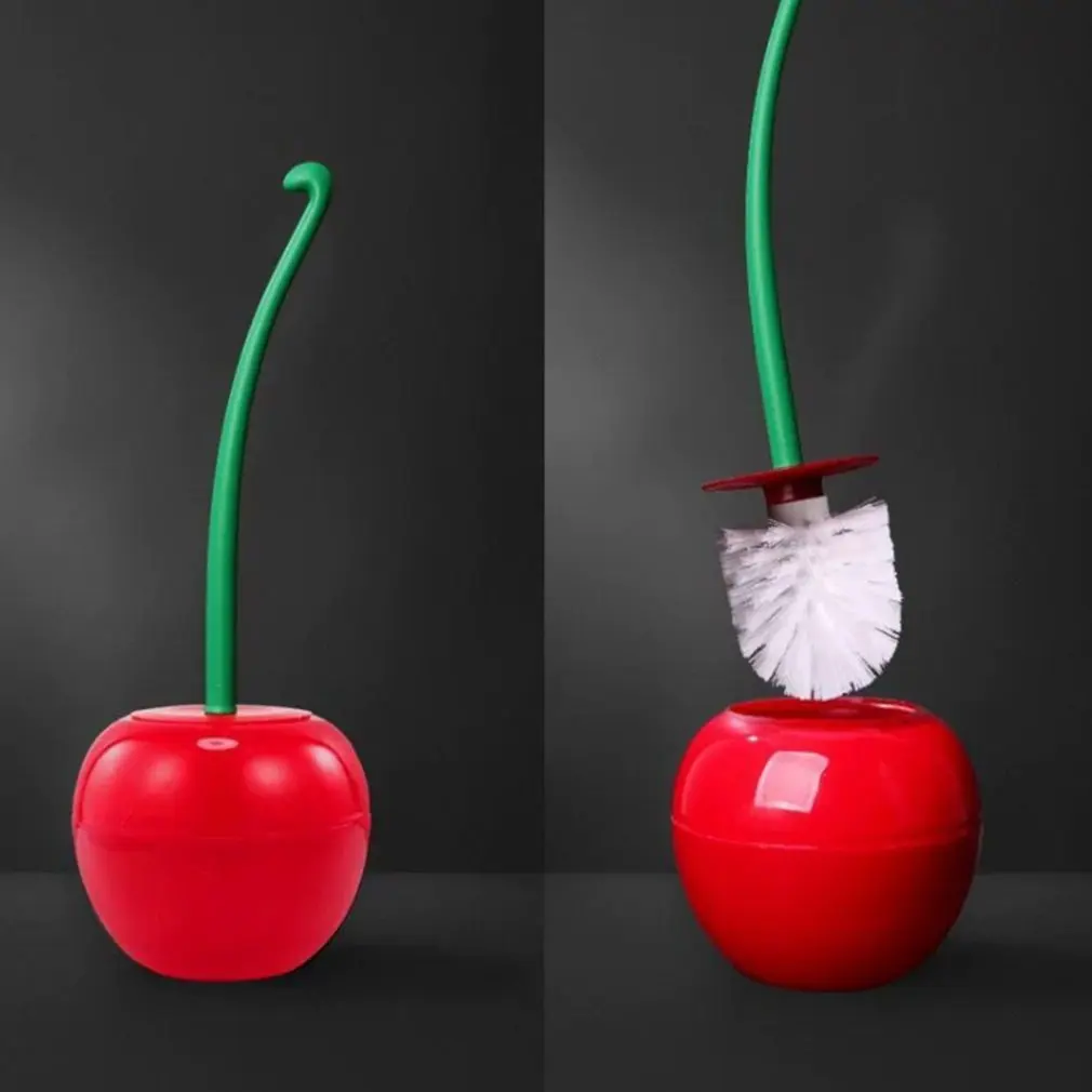 Hot Toilet brush New Lovely Cherry Shape Lavatory Brush Toilet Brush Holder Set Toilet Borstel Cepillo Wc trump Fast Delivery
Hot Toilet brush New Lovely Cherry Shape Lavatory Brush Toilet Brush Holder Set Toilet Borstel Cepillo Wc trump Fast Delivery