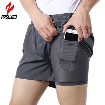 ARSUXEO Reflective 2 In 1 Men's Running Shorts with Internal Network Phone Pocket Breathable Marathon Gym Fitness Sports Shorts
ARSUXEO Reflective 2 In 1 Men's Running Shorts with Internal Network Phone Pocket Breathable Marathon Gym Fitness Sports Shorts