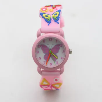 New arrival 3D Cartoon fashion silicone butterfly kids Watch Children Girls Boys Students Quartz Wristwatches relogio kol saati
New arrival 3D Cartoon fashion silicone butterfly kids Watch Children Girls Boys Students Quartz Wristwatches relogio kol saati