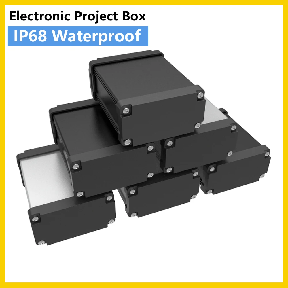 Waterproof Black DIY Housing Instrument Case Project Box Storage Case Electronic Supplies Enclosure Boxes M03 100*50mm
Waterproof Black DIY Housing Instrument Case Project Box Storage Case Electronic Supplies Enclosure Boxes M03 100*50mm