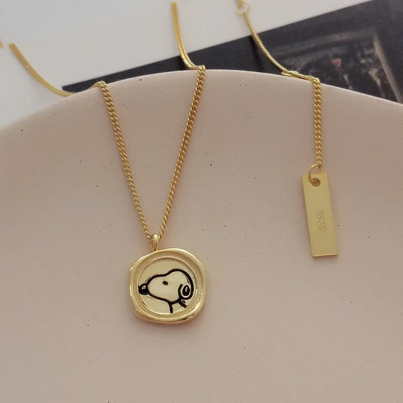 Leouerry Original Design Gold Cartoon Puppy Pendant Necklaces for Women 925 Sterling Silver Irregular Pendant 925 Silver Jewelry
Leouerry Original Design Gold Cartoon Puppy Pendant Necklaces for Women 925 Sterling Silver Irregular Pendant 925 Silver Jewelry