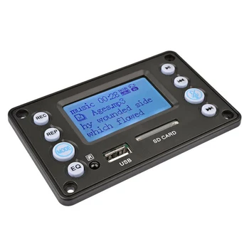 Audio Module USB SD WAV WMA FM Remote High Quality DC 5V 4.0 Bluetooth MP3 Decoder Board
Audio Module USB SD WAV WMA FM Remote High Quality DC 5V 4.0 Bluetooth MP3 Decoder Board