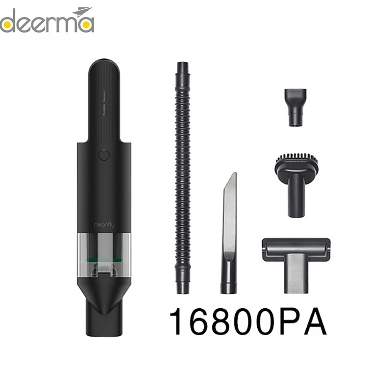 Cleanfly FV2 Portable Car Hand Helded Vaccum Cleaner for Home Wireless Mini Dust Catcher Collector 16800Pa Suction
Cleanfly FV2 Portable Car Hand Helded Vaccum Cleaner for Home Wireless Mini Dust Catcher Collector 16800Pa Suction