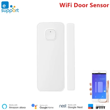 WiFi Smart Door Sensor Window Sensor, eWeLink APP linkage control with Sonoff switch socket,No Hub Required,For Home Security
WiFi Smart Door Sensor Window Sensor, eWeLink APP linkage control with Sonoff switch socket,No Hub Required,For Home Security