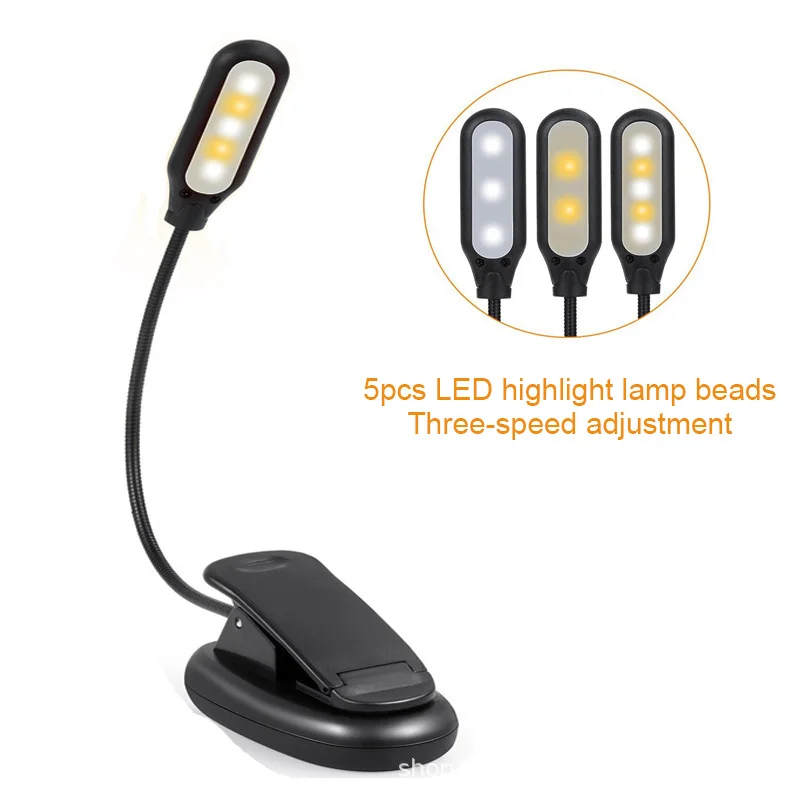LED Book Reading Light USB Rechargeable Table Lamp With Clip Eye Protection Memory Function Night Lamp For Night Lighting
LED Book Reading Light USB Rechargeable Table Lamp With Clip Eye Protection Memory Function Night Lamp For Night Lighting