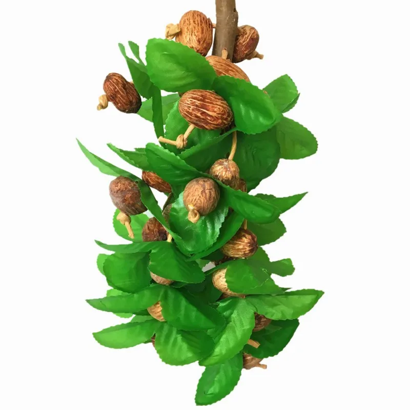 Bird Parrot Toy Chewing Bite Hanging Swing Climb Chew Toys Beak Grinding Nuts String With Plastic Leaves Pets Cage Accessories
Bird Parrot Toy Chewing Bite Hanging Swing Climb Chew Toys Beak Grinding Nuts String With Plastic Leaves Pets Cage Accessories