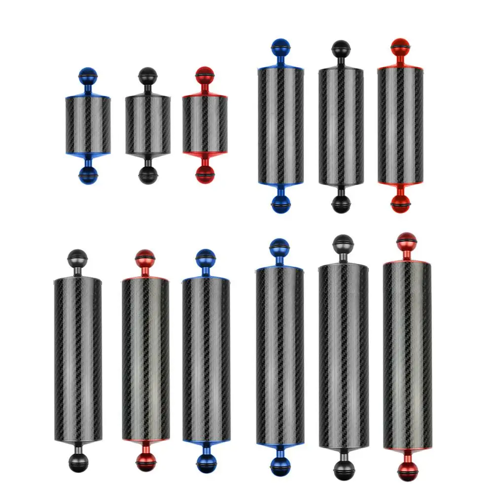 60mm Carbon Fiber Float Buoyancy Aquatic Arm Dual Ball Floating Arm Camera Underwater Diving Tray Diving Photography Accessories
60mm Carbon Fiber Float Buoyancy Aquatic Arm Dual Ball Floating Arm Camera Underwater Diving Tray Diving Photography Accessories
