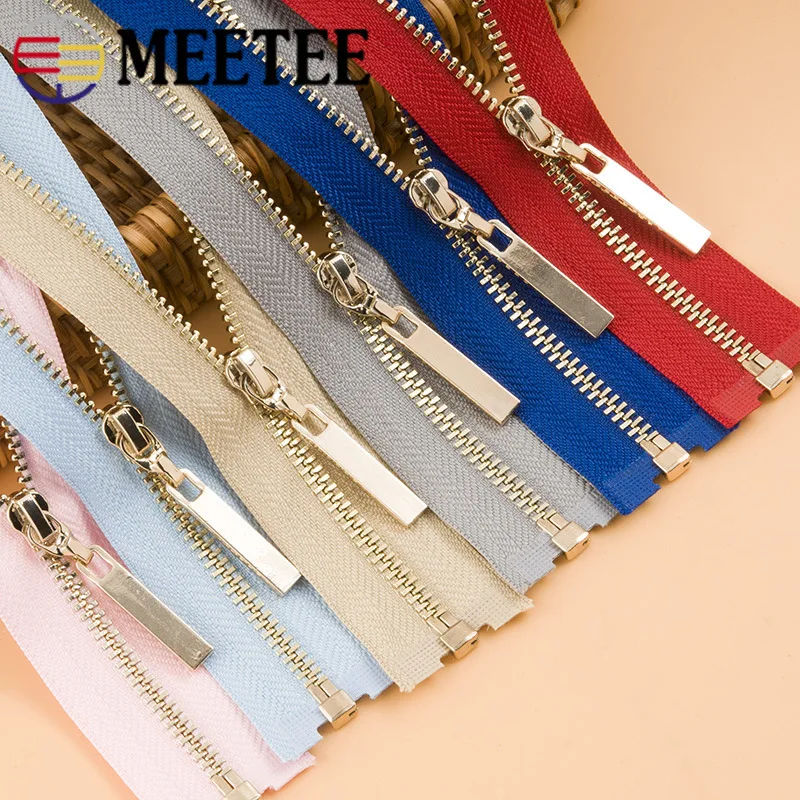 2pcs 3# 40cm 70cm Lightgold Open-end Metal Zipper For Sewing Jeans Jacket Zipper Cremalleras Down Coat DIY Garment Accessories
2pcs 3# 40cm 70cm Lightgold Open-end Metal Zipper For Sewing Jeans Jacket Zipper Cremalleras Down Coat DIY Garment Accessories