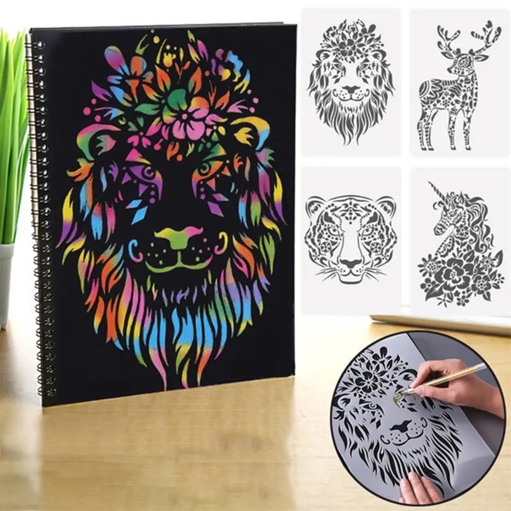 1PC Animals Drawing Template Ruler Animals Hollow out Scratch Painting Drawing Paper Ruler Stationery Template With Figure R6Z3
1PC Animals Drawing Template Ruler Animals Hollow out Scratch Painting Drawing Paper Ruler Stationery Template With Figure R6Z3