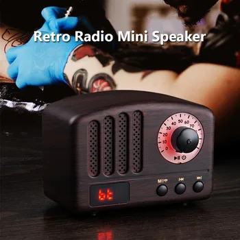 Home Wireless Bluetooth Speaker TF Card Retro Radio FM AUX USB Mobile Phone Mini Portable Rechargeable ABS Music Player Travel
Home Wireless Bluetooth Speaker TF Card Retro Radio FM AUX USB Mobile Phone Mini Portable Rechargeable ABS Music Player Travel