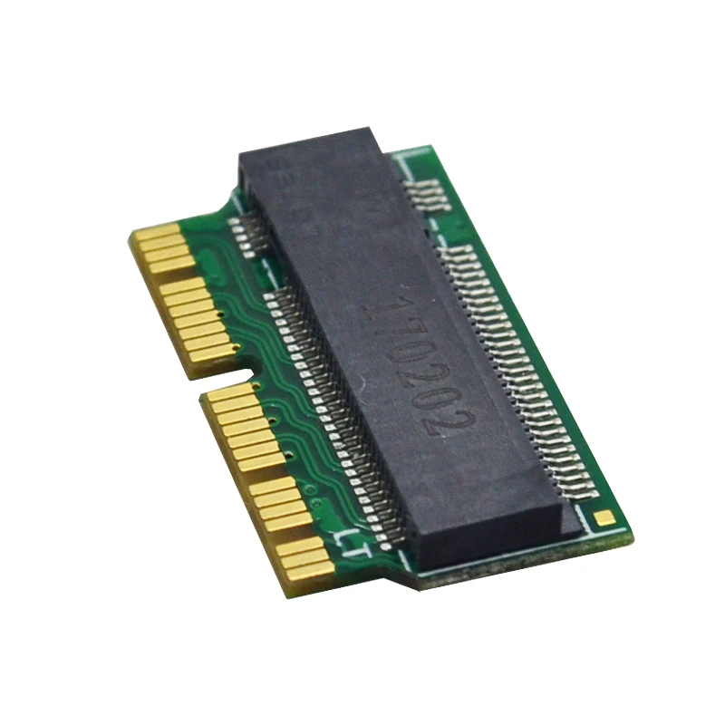 12 & 16 Pin Ngff M.2 Nvme Ssd Convert Card Adapter Card For Macbook Air A1465 A1466 Pro A1398 A1502 Upgrade 2013-2015 Support Ss
12 & 16 Pin Ngff M.2 Nvme Ssd Convert Card Adapter Card For Macbook Air A1465 A1466 Pro A1398 A1502 Upgrade 2013-2015 Support Ss