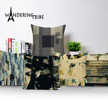 Retro Stripe Cushion Cover Abstract Black Blue Line Pillow Case Scandinavian Linen Home Decoration Sofa Cushions Cases Kissen
Retro Stripe Cushion Cover Abstract Black Blue Line Pillow Case Scandinavian Linen Home Decoration Sofa Cushions Cases Kissen