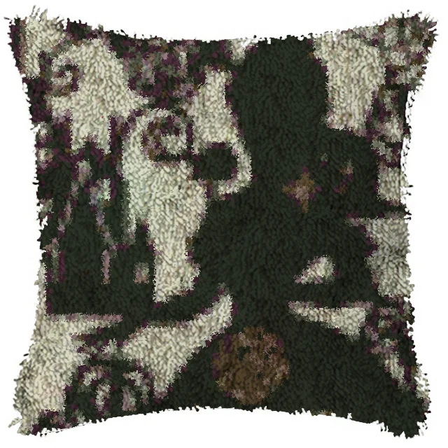 Cartoon Girl Cushion Latch Hook Kit Pillow Mat DIY Craft 42CM 42CM Cross Stitch Needlework Crocheting Cushion Embroidery
Cartoon Girl Cushion Latch Hook Kit Pillow Mat DIY Craft 42CM 42CM Cross Stitch Needlework Crocheting Cushion Embroidery
