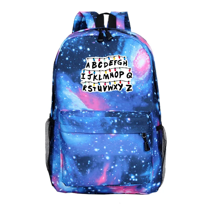 40cm Stranger Things Backpack Kids Study Stationary Laptop Backpack Mochila School Bag for Teenage Boys Girls Travel Bags 
40cm Stranger Things Backpack Kids Study Stationary Laptop Backpack Mochila School Bag for Teenage Boys Girls Travel Bags