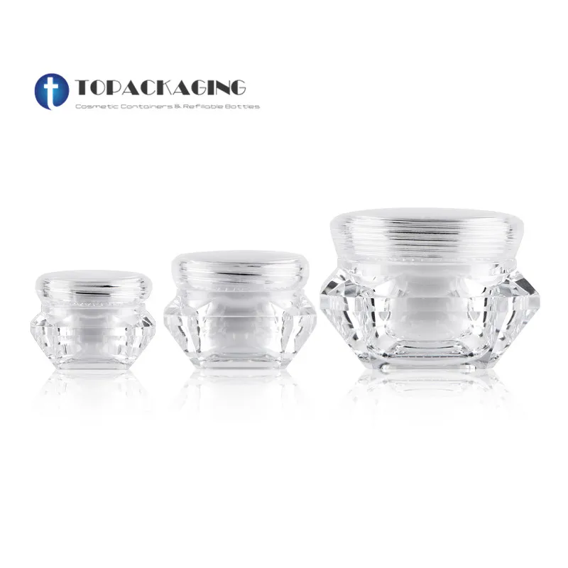 50PCS*5/10/15G Cream Jar Small Diamond Shape Nail Art Canister Empty Plastic Cosmetic Container Tins Sample Makeup Refillable
50PCS*5/10/15G Cream Jar Small Diamond Shape Nail Art Canister Empty Plastic Cosmetic Container Tins Sample Makeup Refillable