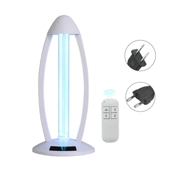 38W Remote Control 3-Gears-Timing Desktop UVC Sterilization Lamp Ultraviolet Disinfection Light Ozone UV Germicidal Lamp
38W Remote Control 3-Gears-Timing Desktop UVC Sterilization Lamp Ultraviolet Disinfection Light Ozone UV Germicidal Lamp