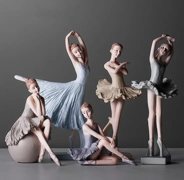 Nordic Creative Art Cute Girl Heart Resin Ballet Girl Ornaments Children's Room Desktop Figurines Crafts Office Table Decoration
Nordic Creative Art Cute Girl Heart Resin Ballet Girl Ornaments Children's Room Desktop Figurines Crafts Office Table Decoration