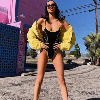 Striped Mesh Sexy Bodysuit Sleeveless Spaghetti Strap Skinny Rompers Backless Beachwear Women Jumpsuit 
Striped Mesh Sexy Bodysuit Sleeveless Spaghetti Strap Skinny Rompers Backless Beachwear Women Jumpsuit