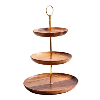 Cake Dessert Rack Plates European Wedding Party Multi Layer Wood Three-tier Fruit Tray Snack Candy Tray Dessert Fruit Stand
Cake Dessert Rack Plates European Wedding Party Multi Layer Wood Three-tier Fruit Tray Snack Candy Tray Dessert Fruit Stand