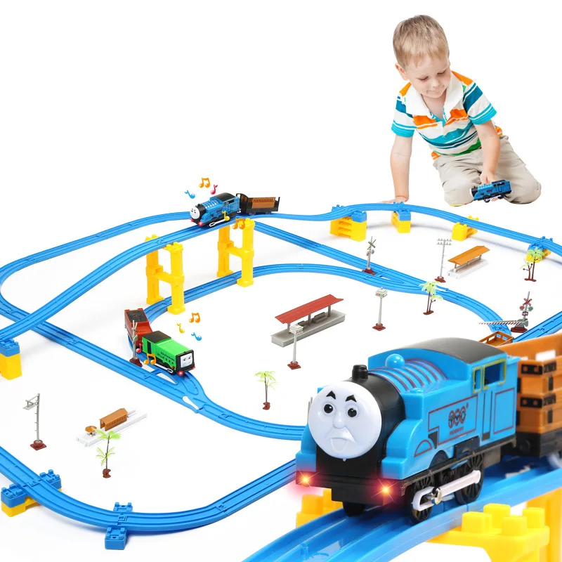 Hot wheels track Thomas the train Electric Toy Set Magicl Tracks Battle Multilayer Interactive Small Toy Train Racing for Boy
Hot wheels track Thomas the train Electric Toy Set Magicl Tracks Battle Multilayer Interactive Small Toy Train Racing for Boy