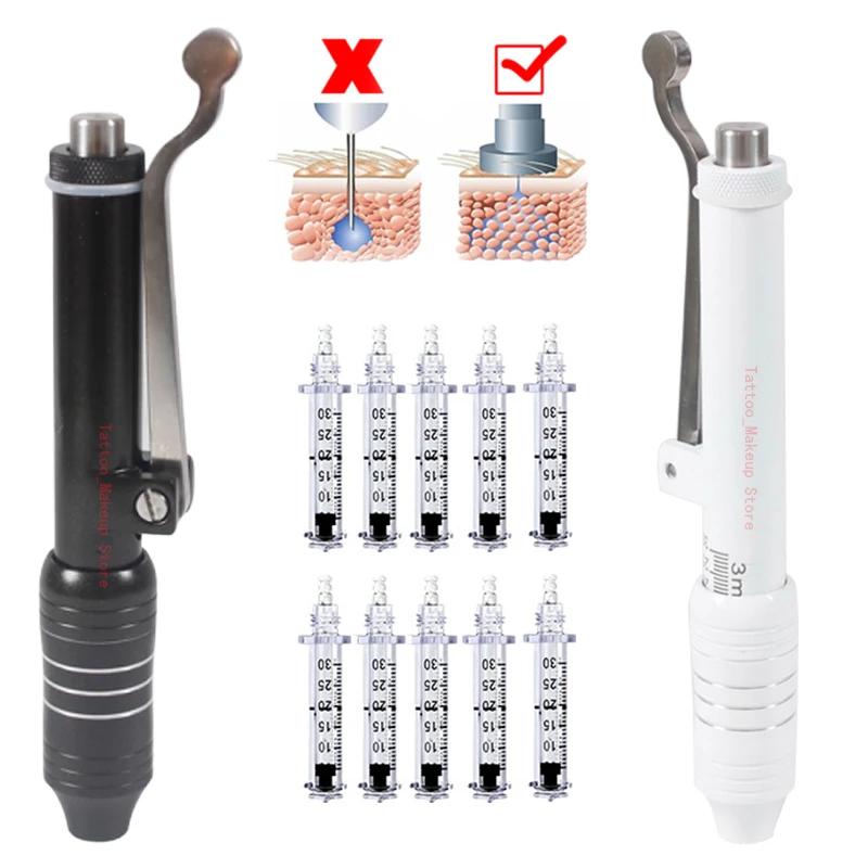 0.3ml Hyaluronic Pen Massage Atomizer Pen High Pressure Mesotherapy Gun needle free hualuron pen for Anti Wrinkle Lip filling
0.3ml Hyaluronic Pen Massage Atomizer Pen High Pressure Mesotherapy Gun needle free hualuron pen for Anti Wrinkle Lip filling