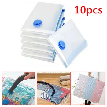 10Pcs/set 50*70cm Strong Vacuum Storage Bags Space Saving Saver Compressed Pack Reusable Compatible Any Vacuum Cleaner Air Pump
10Pcs/set 50*70cm Strong Vacuum Storage Bags Space Saving Saver Compressed Pack Reusable Compatible Any Vacuum Cleaner Air Pump