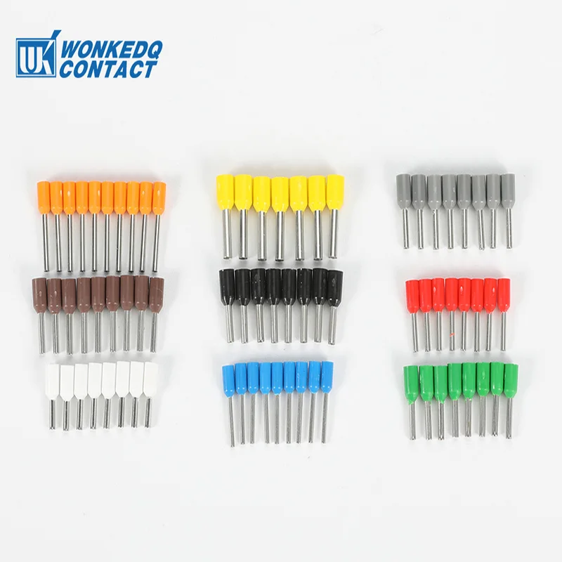 VE6010 6.0mm^2 Wire End Ferrules Terminal Surface Treatment Boot Lace Electric Wire Connector 9 color
VE6010 6.0mm^2 Wire End Ferrules Terminal Surface Treatment Boot Lace Electric Wire Connector 9 color