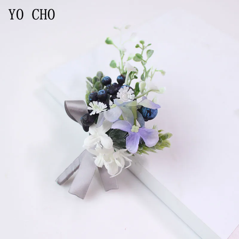 YO CHO Wholesale Silk Rose Corsage Artificial Flower Wedding Wrist Flower Man Boutonniere Dress Accessories for Wedding Party
YO CHO Wholesale Silk Rose Corsage Artificial Flower Wedding Wrist Flower Man Boutonniere Dress Accessories for Wedding Party