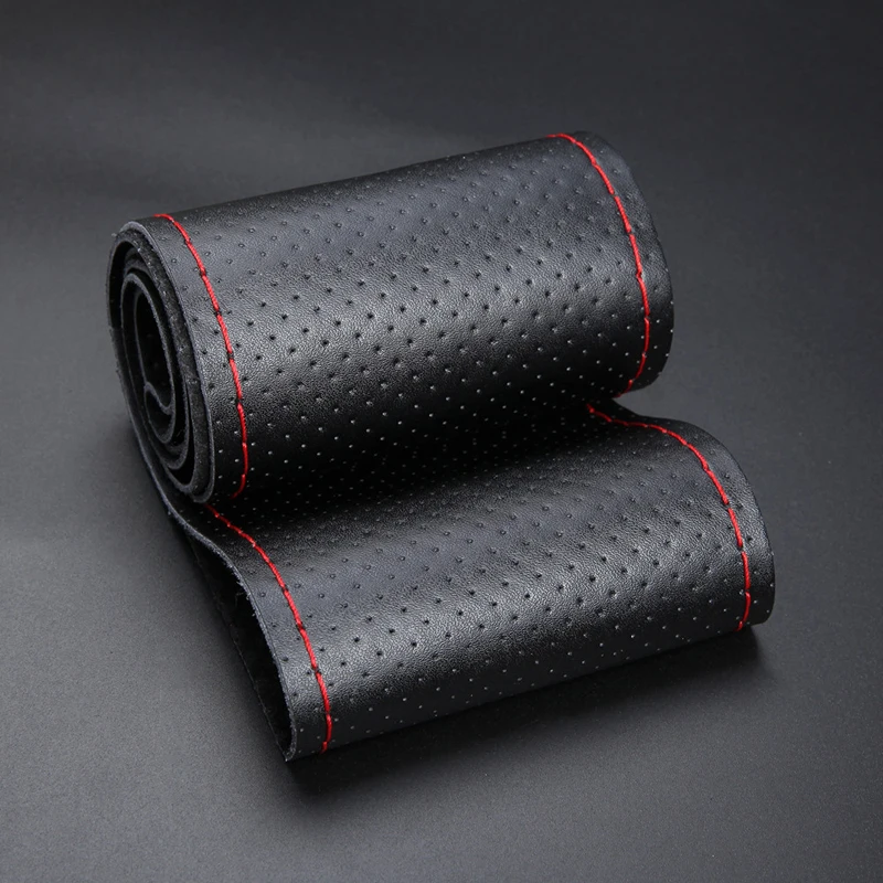 40cm DIY Genuine Leather Car Steering Wheel Cover Soft Anti Slip Cowhide Braid with Needles Thread Auto Modification Accessories
40cm DIY Genuine Leather Car Steering Wheel Cover Soft Anti Slip Cowhide Braid with Needles Thread Auto Modification Accessories